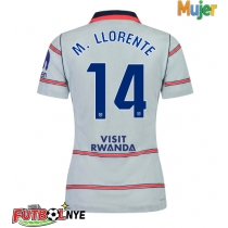Camiseta Atletico Madrid Marcos Llorente #14 Tercera Equipación para mujer 2026-27 manga corta